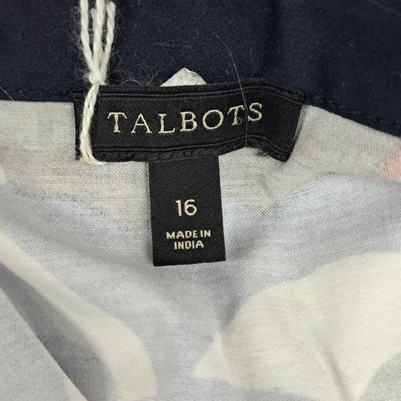 Talbots RWB polished Cotton shirt dress Plus size 16 - Picture 5 of 6